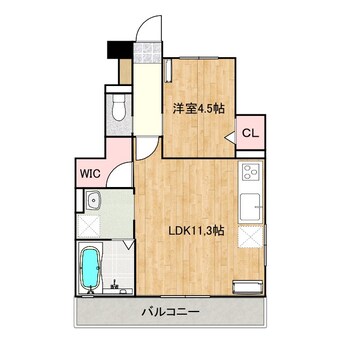 間取図 Luminous　B棟