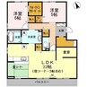 カーサ・ソレアード 3LDKの間取り