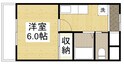 居倉マンションの間取図