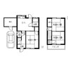 五二信住宅 3DKの間取り