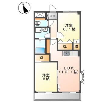 間取図 ヤマトハイツ