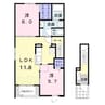 アグリウムⅡ 2LDKの間取り