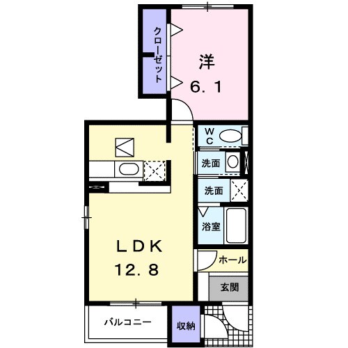 間取り図 ソルレヴェンテＣ