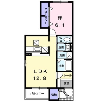 間取図 ソルレヴェンテＣ