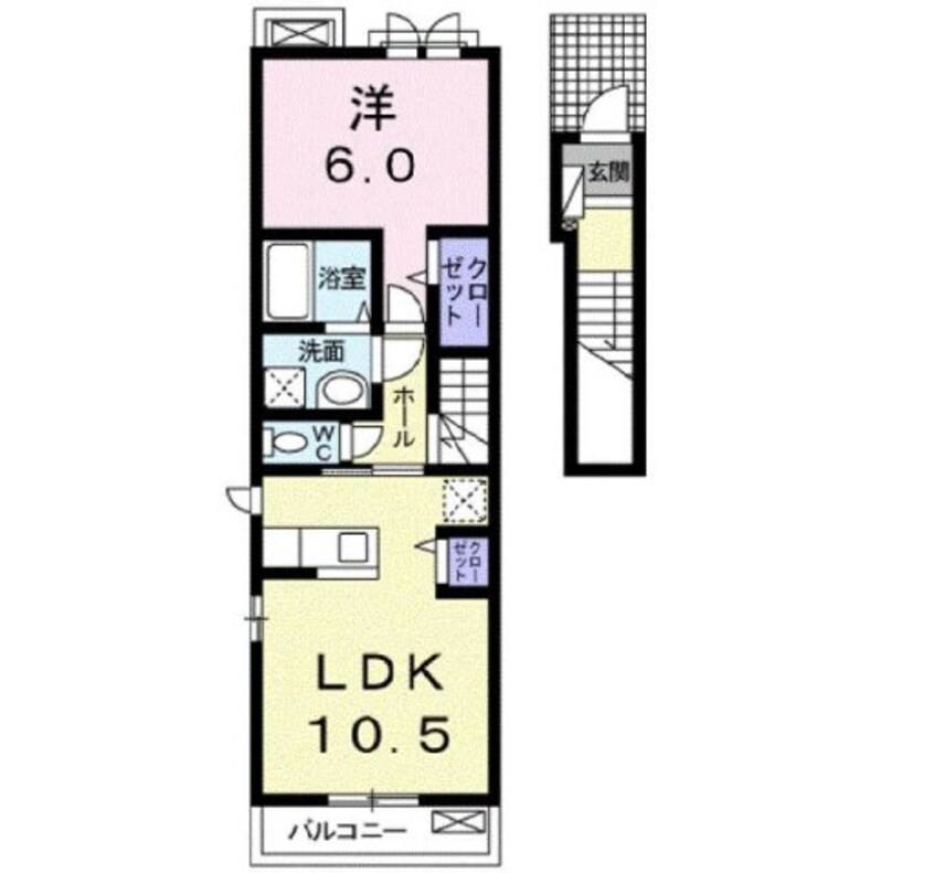 間取図 フィールド・サンＣ