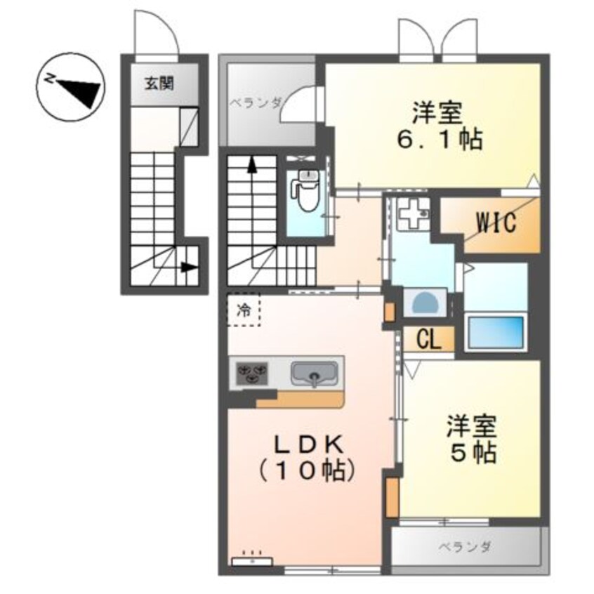 間取図 シュエット
