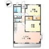 サンフォレスト曙 2LDKの間取り