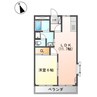 アクロス７１２２ 1LDKの間取り
