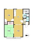 マロンコーポの間取図