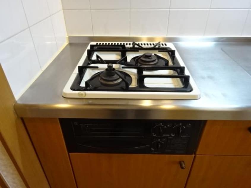 二口コンロ(グリル付) グランシャリオ