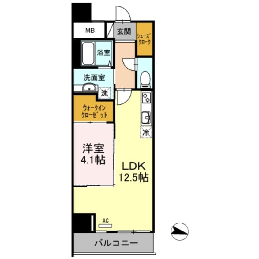 間取図 アロフト