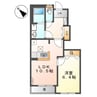 レジデンスＭＮ 1LDKの間取り