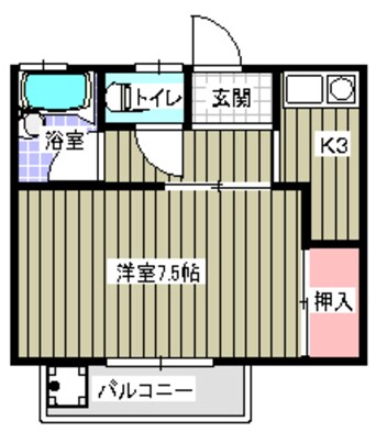 間取図 エメローズ高橋