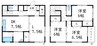 神谷貸家 3LDKの間取り