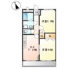 サンコートＫ 2DKの間取り
