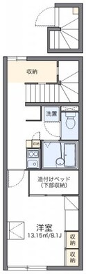 レオパレスＢＡＬＺＡＣの間取図