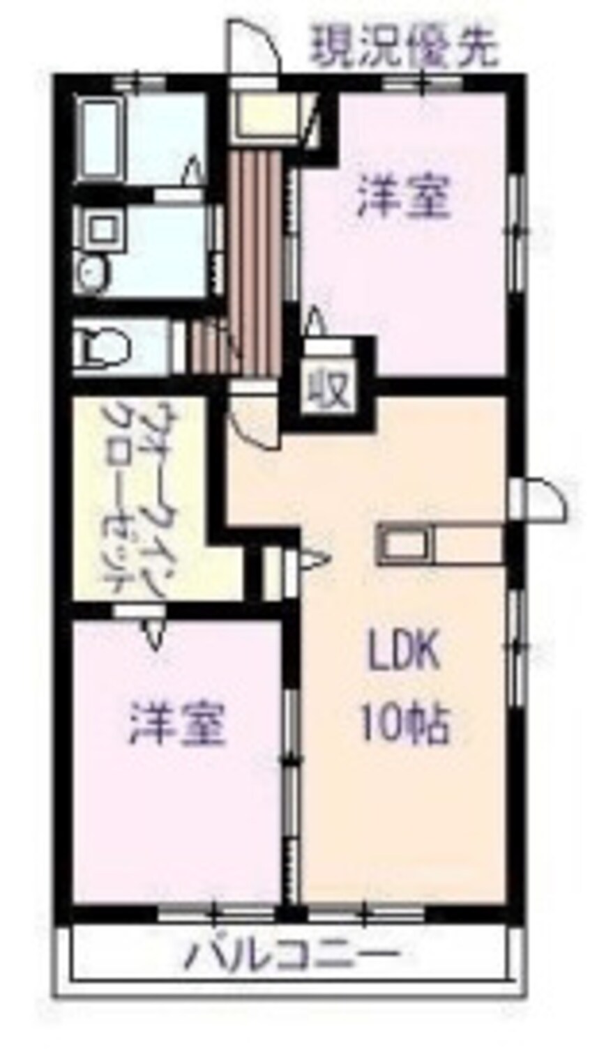 間取図 マルベリーＢ