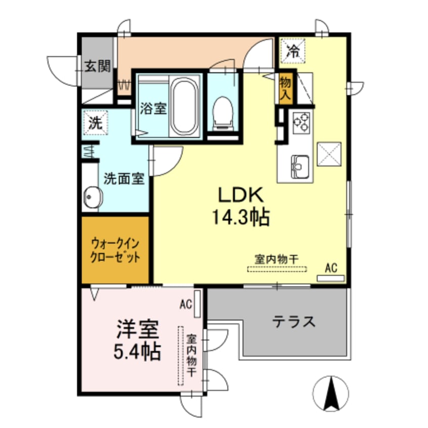 間取図 メルヴェーユ