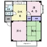 メゾンドサティ 3DKの間取り