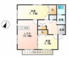 アミーY・Y 2LDKの間取り