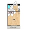 サンルーチェHARA 1Kの間取り