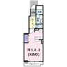 フラワーノートＢ 1Rの間取り