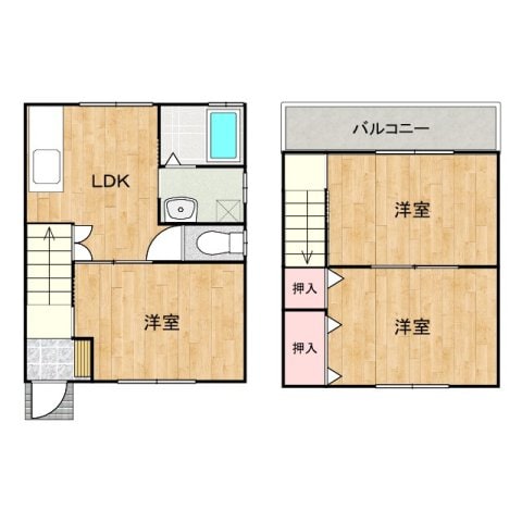 間取り図 サン・スマイルⅠ