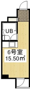 リアライズ福山 1Rの間取り
