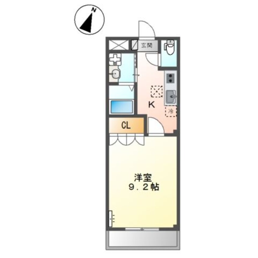 間取図 アジャート