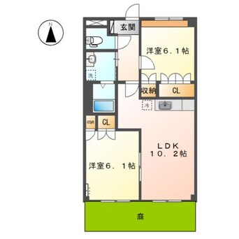 間取図 グランドソレイユ