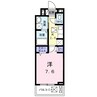 東手城町３丁目アパート 1Kの間取り