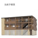 東手城町３丁目アパートの外観