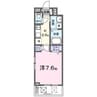 東手城町３丁目アパート 1Kの間取り