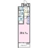 東手城町３丁目アパート 1Kの間取り
