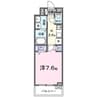 東手城町３丁目アパート 1Kの間取り
