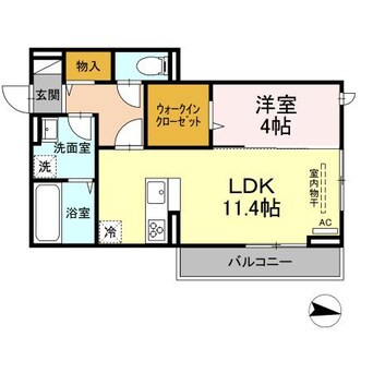 間取図 リバーサイドT