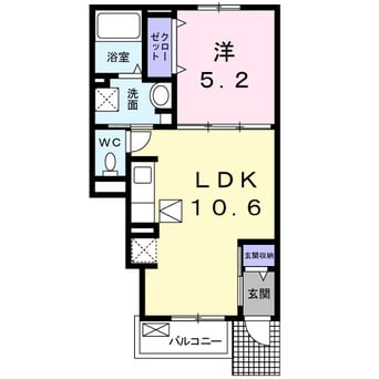 間取図 ロックフィールドⅣ