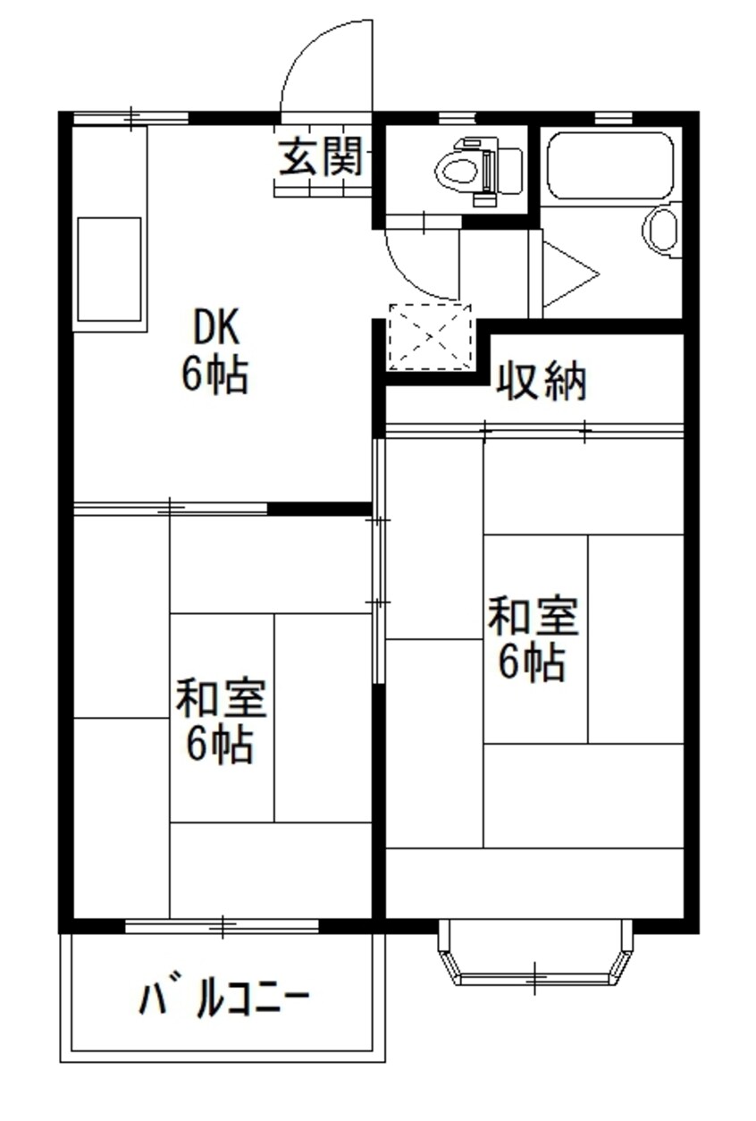 間取図 エスポワールC