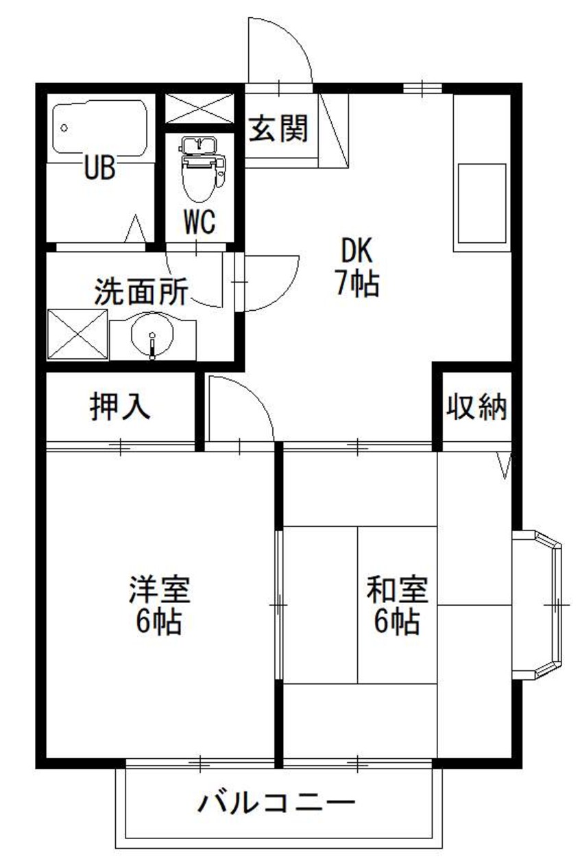 間取図 プロヴァンスA