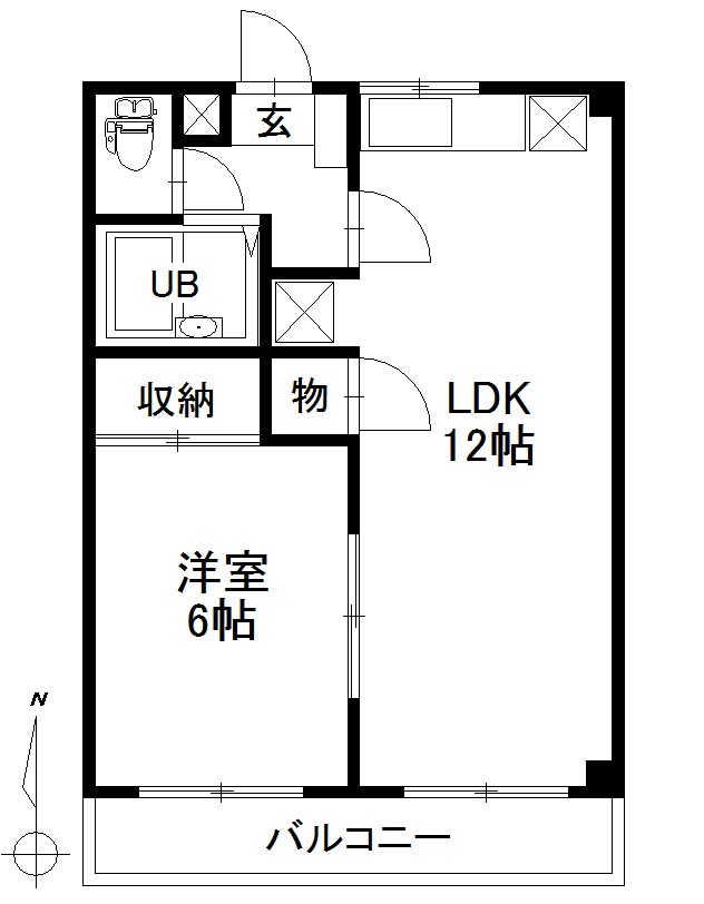間取り図 アーバンハイツヒロA