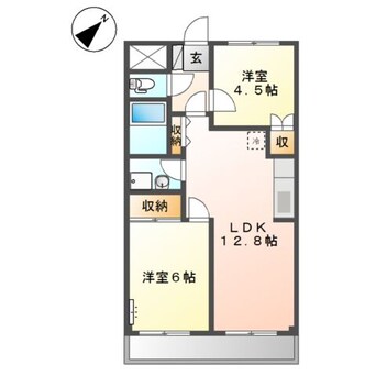 間取図 グレース春日