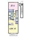 メリオル　カザ　Ａの間取図