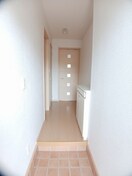 ゆったりとした玄関です サンウエスト