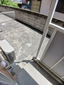 簡単な家庭菜園も楽しめるお庭です パレス・ニュールミネⅡ　Ｂ