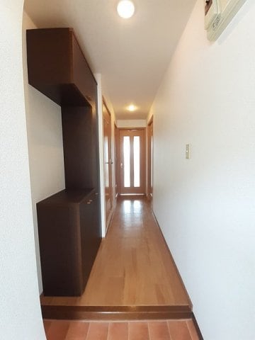 明るい玄関です スカイハイツ川井