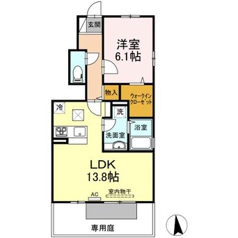 間取図 ベルポスト松縄Ⅱ