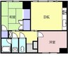 アスカ太田 2DKの間取り