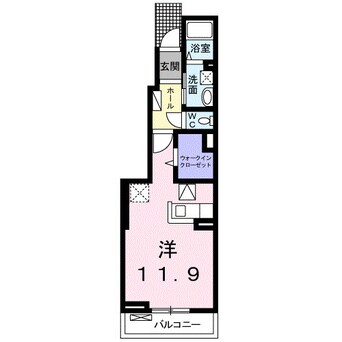 間取図 グランベルジュ高松Ｂ
