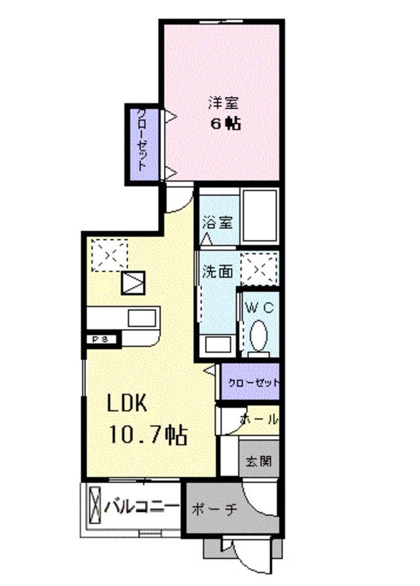 間取図 サニーハウス