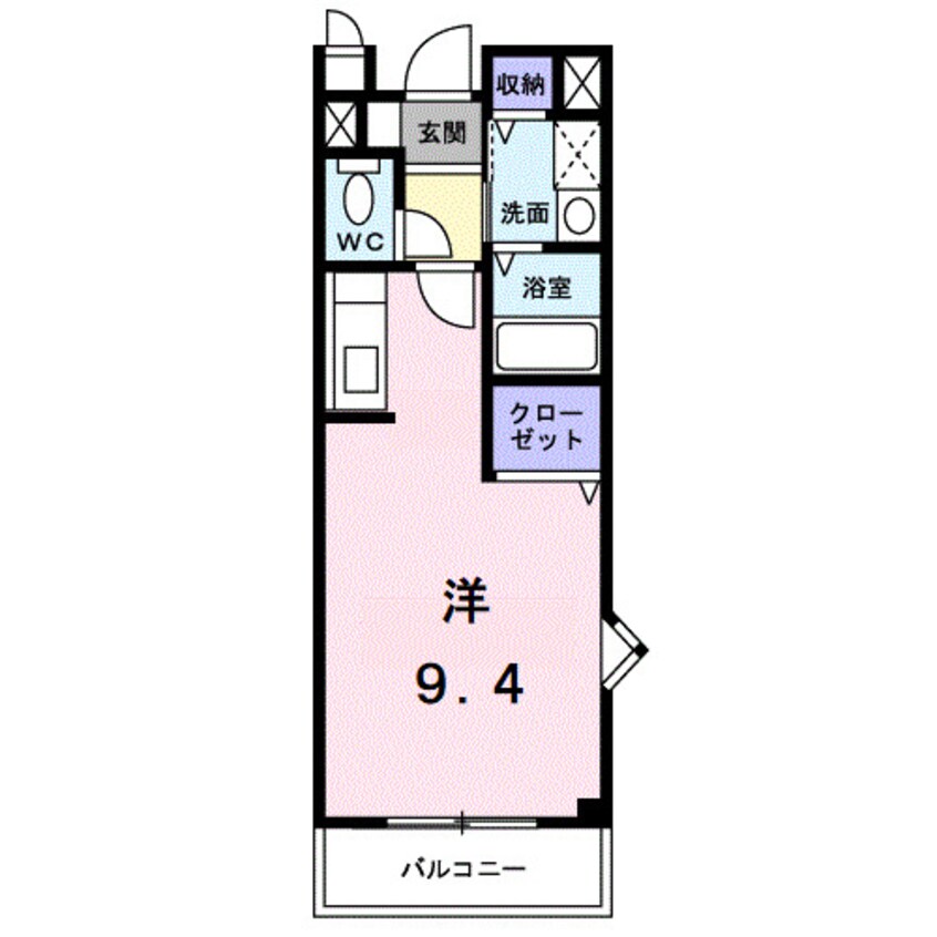 間取図 サニー・サイド３８８３　Ｃ